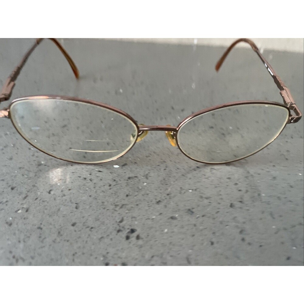 CLEARVISION CV BROWN Eyeglasses FRAMES ONLY EYEGLASSES 53-17-135 full rim